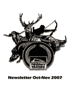 TT Newsletter Oct-Nov 2007 - Trophy Takers - trophytakers