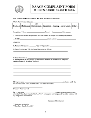 DISCRIMINATION COMPLAINT FORM 2014 - wbnaacp2306