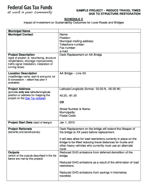 Reduce Travel Times Sample Schedule C - AMO - amo on