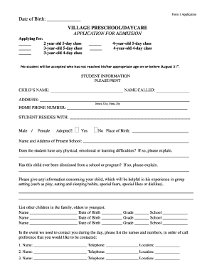 Form preview