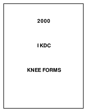 IKDC Knee Evaluation Forms