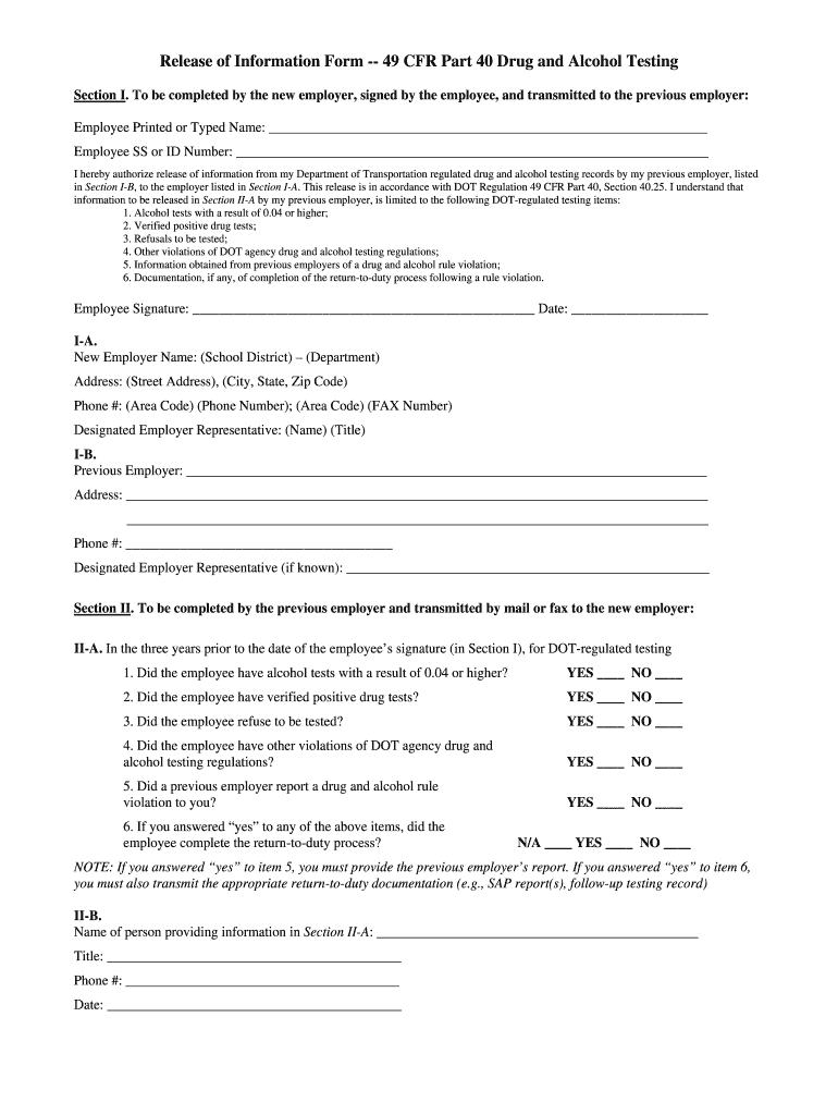 49 cfr part 40 questions and answers Preview on Page 1