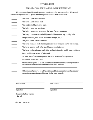 Editable Free domestic partner agreement - Fill, Print ...