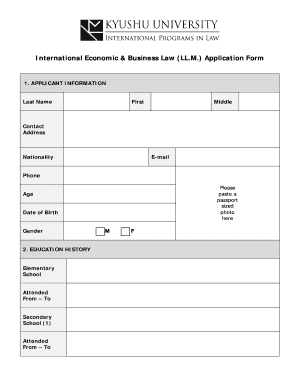 Teacher introduction letter - International Economic amp Business Law LLM Program bApplicationb bb - law kyushu-u ac