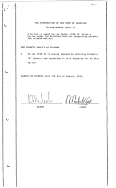 Oakville Building Permit Application