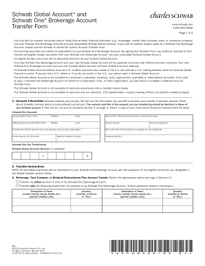 Schwab Global Account Transfer Form