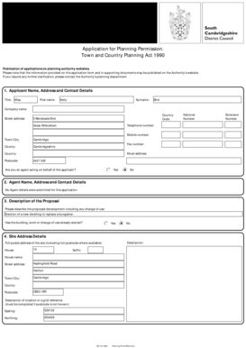 UK Planning Permission Application