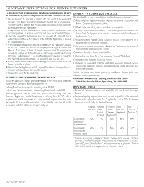 Montana Long Term Care Insurance Application