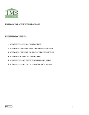 Loan Originator Agreement