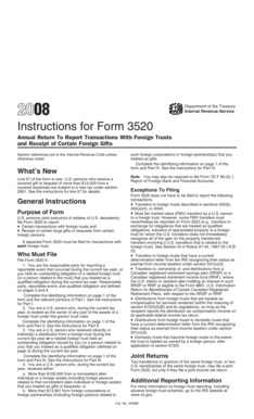 Instructions for Form 3520