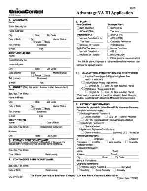 Advantage VA III Application