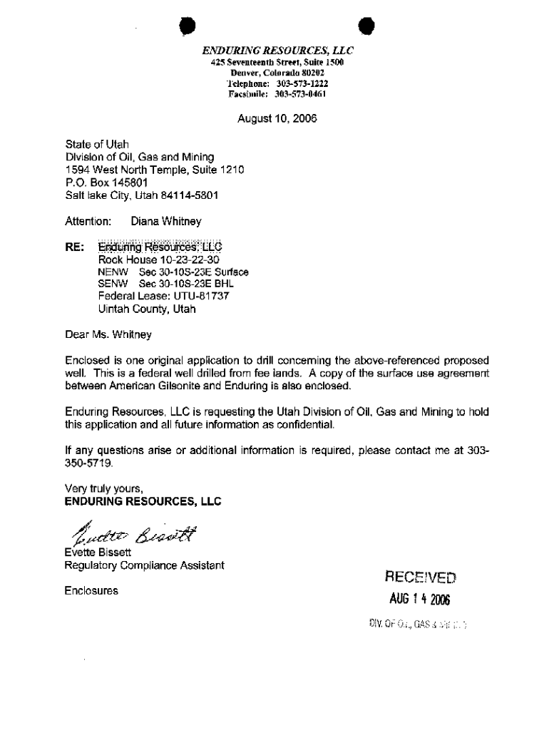 Fillable online utah division of oil gas and mining coal fax email