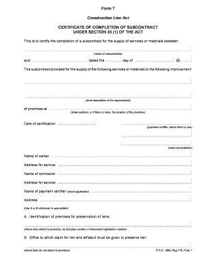 17 Printable Certificate Of Completion Construction Forms And Templates Fillable Samples In Pdf Word To Download Pdffiller