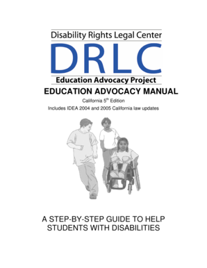 Education Advocacy Manual