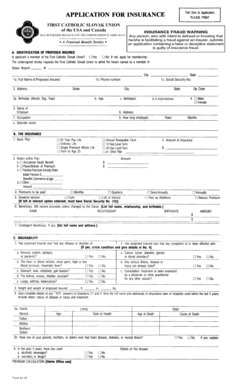 Addendum to Life Insurance Application