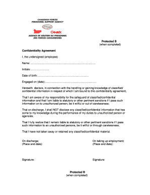 10 EE Confidentiality Agreement Form.doc. Briefvorlage CD Bund