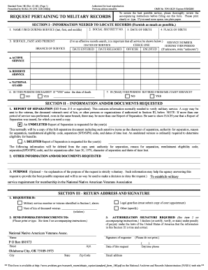 Fillable Online Standard-form-180[1].pdf Fax Email Print - pdfFiller