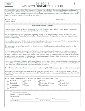 Katy ISD Student-Athlete Participation Packet