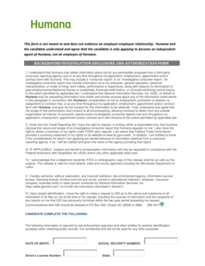 Authorization Form - GoHealth VMO