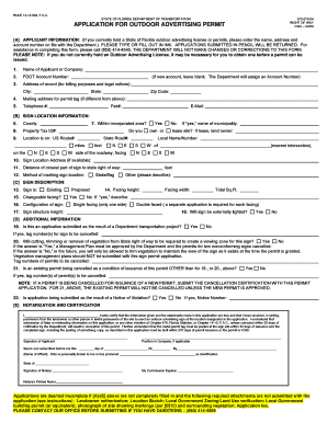 Form 575-070-04 - WWW2 - Florida Department of Transportation - www2 dot state fl