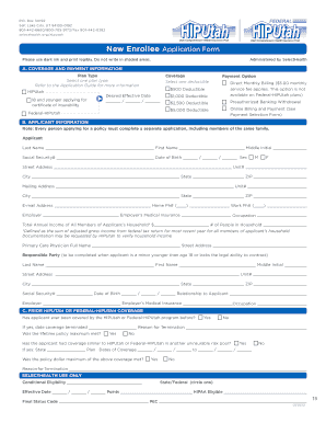 HIPUtah Application Guide