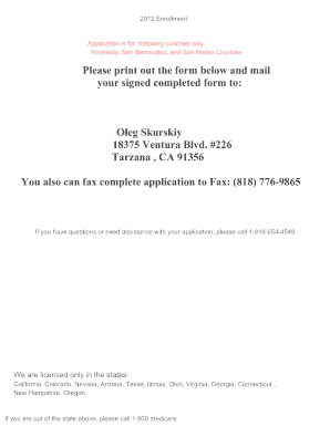 Anthem Medicare Preferred Enrollment Form