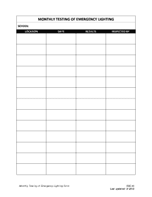 Printable Monthly Fire Extinguisher Inspection Form Template Excel Fill Online Printable Fillable Blank Pdffiller