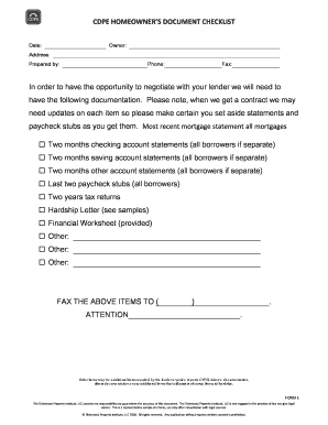 Daily work report - homeowner application word document form