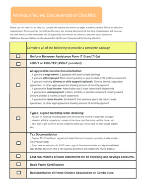 Mortgage Hardship Assistance Form