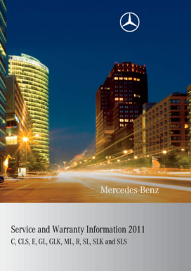 Mercedes-Benz Warranty Information 2011