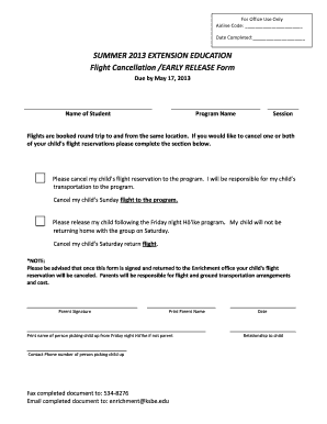 Printable flight cancellation letter sample - Edit, Fill Out & Download