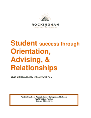 Student Success Through Orientation Advising Relationships SOAR at RCC - rockinghamcc