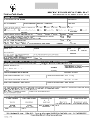 Student Registration Form
