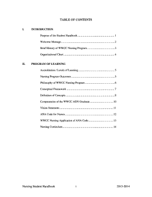 Tn police organisation chart - Nursing Student Handbook - Walla Walla Community College - wwcc