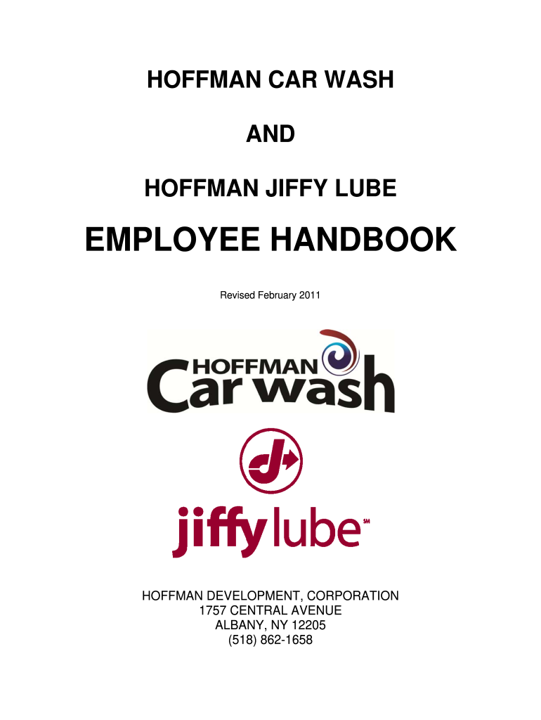 jiffy lube employee handbook Preview on Page 1