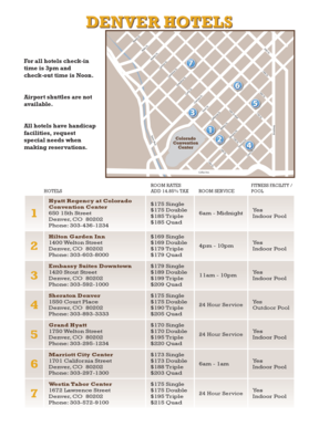 Exhibitor Hotel Reservation Form