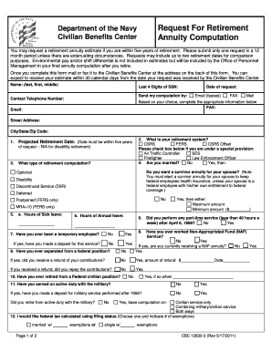 Request For Retirement - navair navy