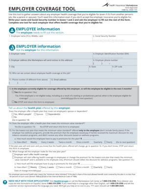 Employer Coverage Tool
