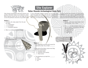 Toltec Mounds Archeological State Park Site Explorer