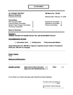 Editable investment committee memo example - Fill Out ...