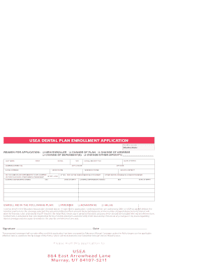 Educators Mutual Dental Plan Enrollment Application