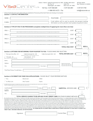 US Embassy Registration Request Form