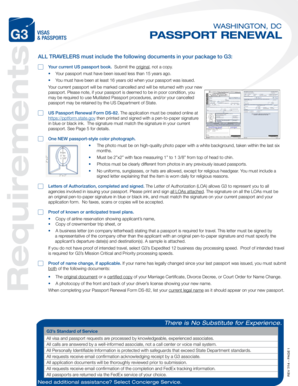 US Passport Renewal Form DS-82