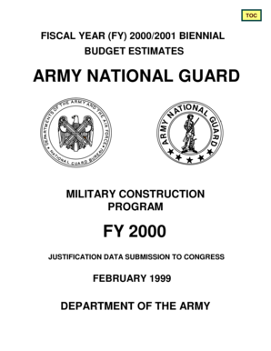 BOOK COVER Presidential Budget - asafm army