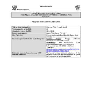 F-CDM-SSC-PDD: Project design document form for small-scale ... - cdmloanscheme