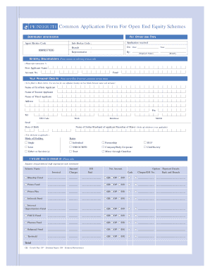 Pioneer ITI Mutual Fund Application Form