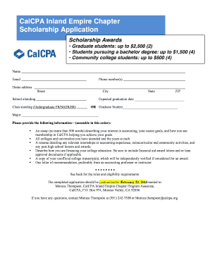 Guest speaker speech sample - when will i hear back from calcpa scholarship form