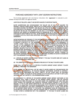 Tennessee Joint Purchase Agreement