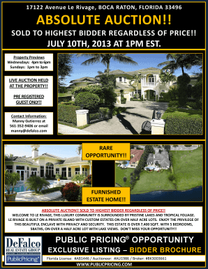 Flyers real estate - To download the property brochure - DeFalco Real Estate Group