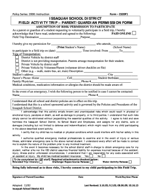 2320F1 Field-Activity Trip Parent-Guardian Permission Form.pdf - issaquah wednet